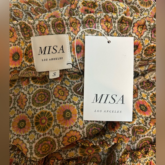 NWT MISA LOS ANGELES TWO TIER PRINT SKIRT SIZE SMALL - Picture 6 of 7